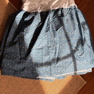 Ralph Lauren Blue Full Size Bedskirt